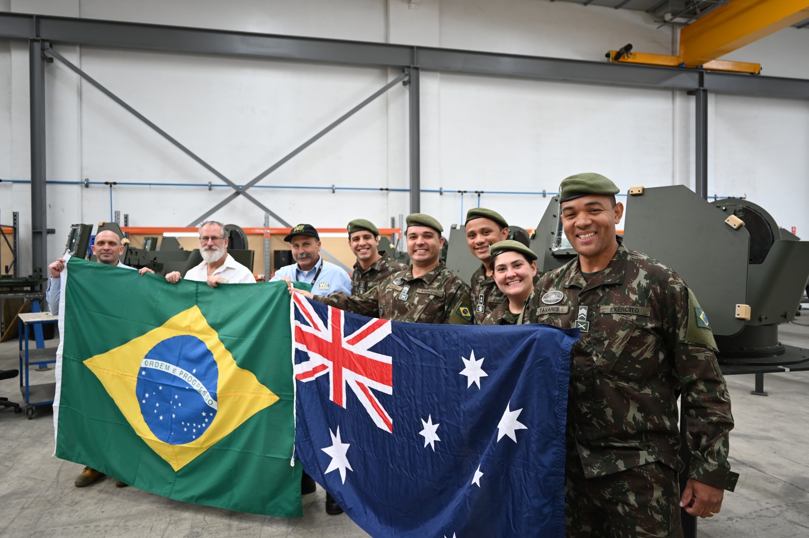 W&E Platt Empowers Brazilian Army Personnel with Comprehensive SKD Training on MR550 Ring Mount